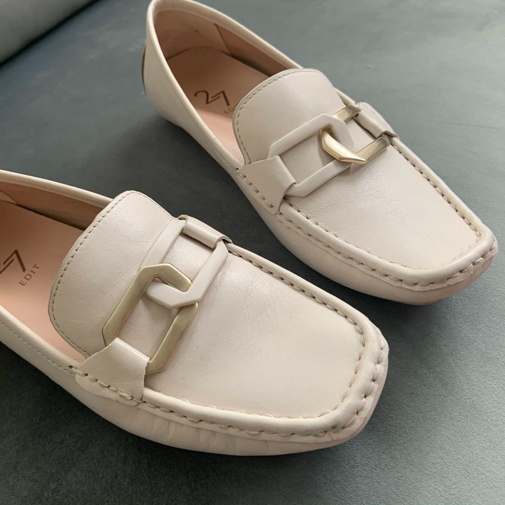 Naturalizer 27 Edit Hellen 2, Satin Pearl size 7.5 M